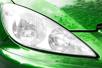 Image showing car front light