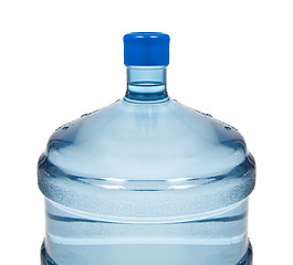 Image showing big plastic bottle for potable water