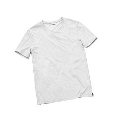 Image showing Unisex T-shirt template