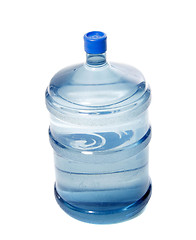 Image showing big plastic bottle for potable water
