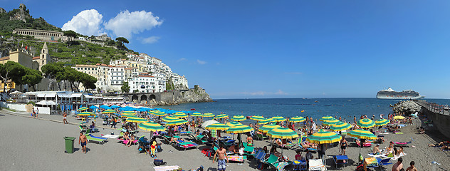 Image showing Amalfi Beach