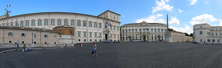 Image showing Quirinale Rome Panorama