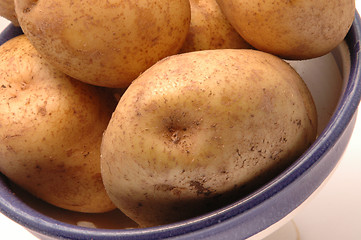 Image showing potatoes in bowl 3 horizontal
