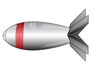 Image showing Aircraft bomb