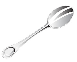 Image showing Dinning-room spoon