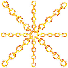 Image showing Chain from gild