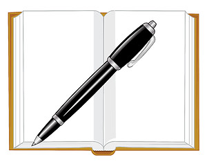 Image showing Note pad and handle