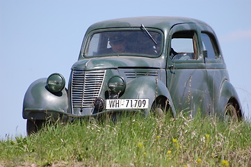 Image showing Old german car. WW2 time