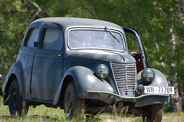 Image showing Old german car. WW2 time