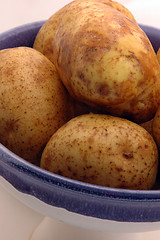 Image showing potatoes in bowl