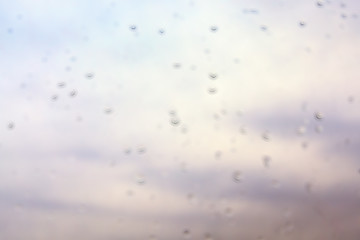 Image showing drops on glass