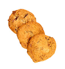 Image showing Trio Of Chocolate Chip Cookies