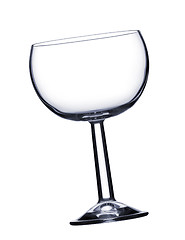 Image showing empty wine glass isolated