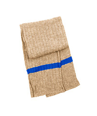 Image showing wool warm scarf