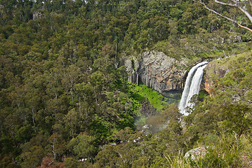 Image showing ebor river waterfall