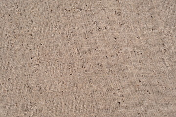 Image showing Close-up view of sackcloth texture for background