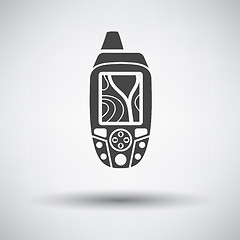 Image showing Portable GPS device icon