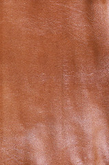 Image showing brown leather texture