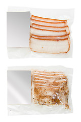 Image showing sliced fat packaged