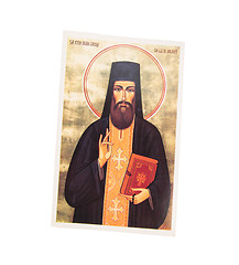 Image showing religious icon painted on paper