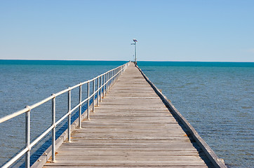 Image showing reaching out to sea