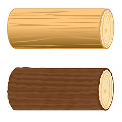 Image showing Two logs