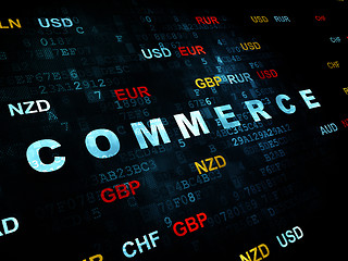 Image showing Business concept: Commerce on Digital background