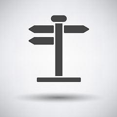 Image showing Pointer stand icon