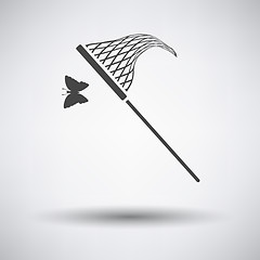 Image showing Butterfly net  icon
