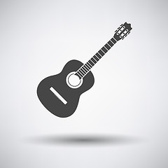 Image showing Acoustic guitar icon