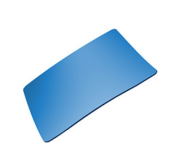 Image showing blue mousepad