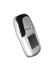 Image showing Bluetooth headset for cell phone