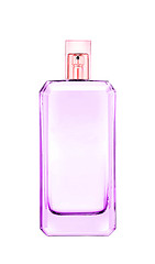 Image showing bottle of perfume isolated on white