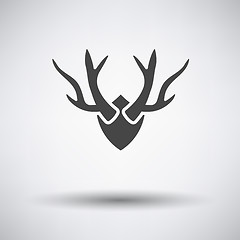 Image showing Deer\'s antlers  icon