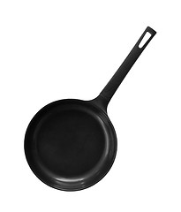 Image showing Large metalf frying pan