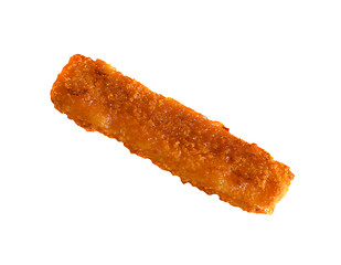 Image showing fish stick on a white background