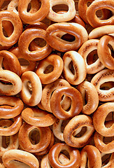 Image showing bagels texture