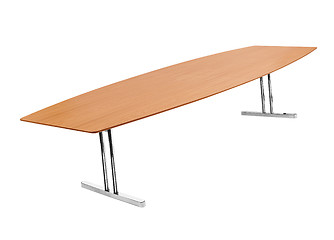 Image showing wooden table
