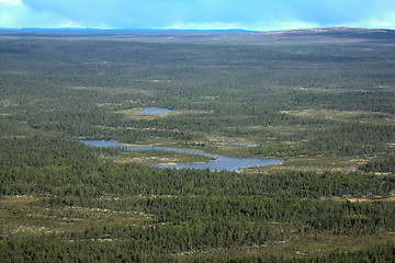 Image showing open spaces of polar region in spring