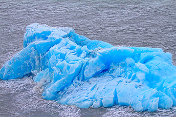 Image showing Arctic iceberg. ice stock. area Novaya Zemlya