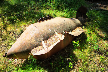 Image showing Aircraft torpedo 