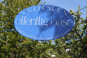 Image showing Velhaven Oase in Drøbak