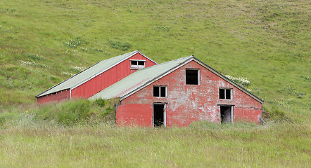 Image showing Old abandoned farmhouse