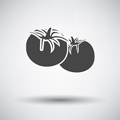 Image showing Tomatos icon on gray background