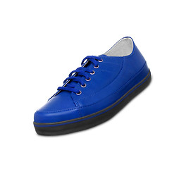 Image showing blue Sneakers