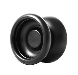 Image showing Black yo-yo toy on a white background