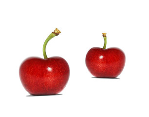 Image showing ripe, juicy cherries