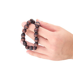 Image showing Rosary in hands