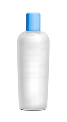 Image showing Shampoo bottle isolated on white background