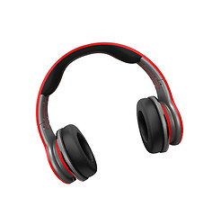 Image showing Headphones isolated